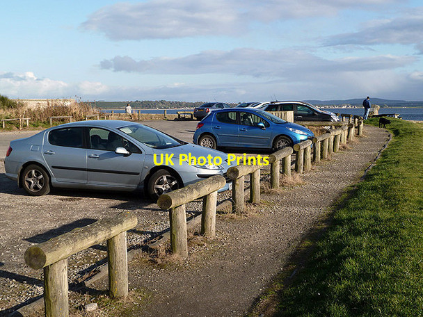 Photo 6"x4" The car park at Chanonry Point Fortrose c2012