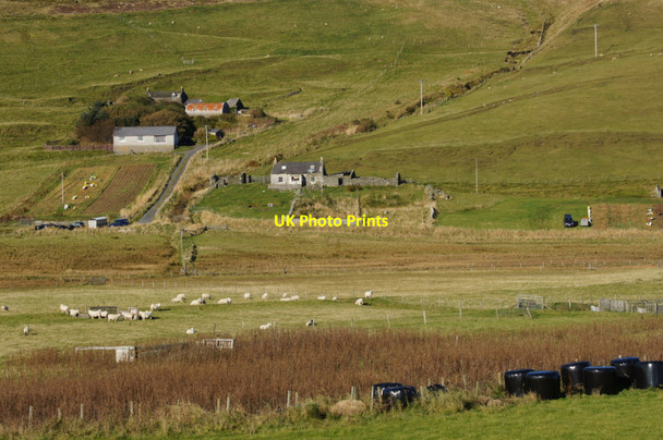 Photo 6"x4" Valyie and Battles Kirk, Norwick Kirkaton c2012