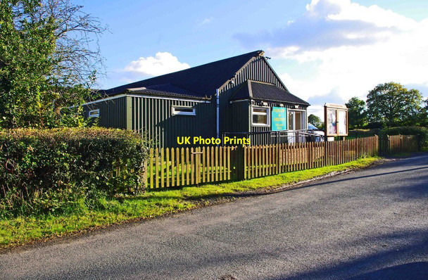 Photo 6"x4" Farlow & Oreton Village Hall, near Farlow Foxhole c2012