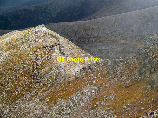 Photo 6"x4" Fiacaill Coire an t-Sneachda and the Fiacaill Ridge Coire an Lochain\/NH9803 c2012