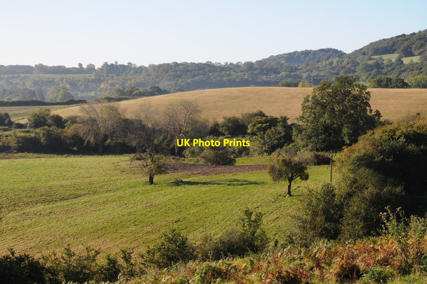 Photo 6"x4" Farmland at Castlemorton Chandler's Cross\/SO7738 c2012