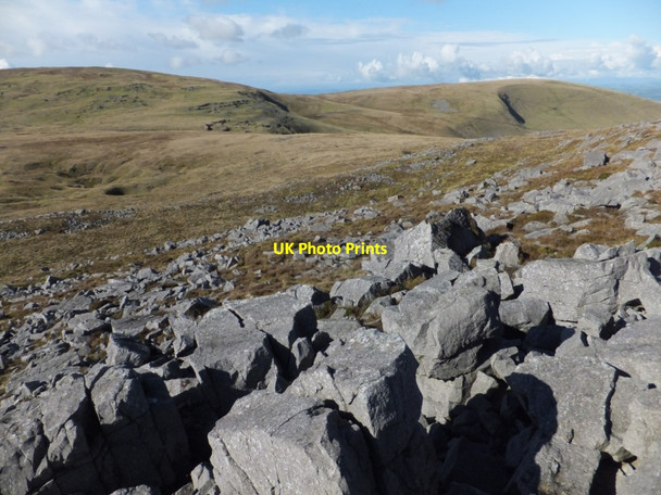 Photo 6"x4" From Garreg Las over Blaenllynfell to Foel Fraith Blaenllynfell c2012