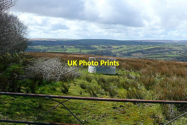 Photo 6"x4" Rough grazing at Hillhead Exford c2012