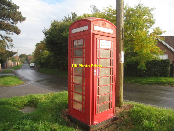 Photo 6"x4" K6 Telephone Kiosk, Lund Lund\/SE9748 c2012