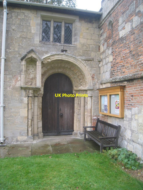 Photo 6"x4" St. Mary's, Lockington, south door Thorpe\/SE9946 c2012