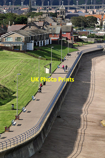 Photo 6"x4" Spittal Promenade Berwick-upon-Tweed c2012