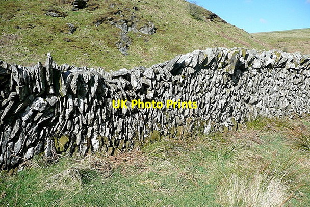 Photo 6"x4" Wall at Cow Castle Simonsbath c2012