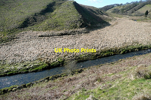 Photo 6"x4" Barle valley at Flexbarrow Simonsbath c2012