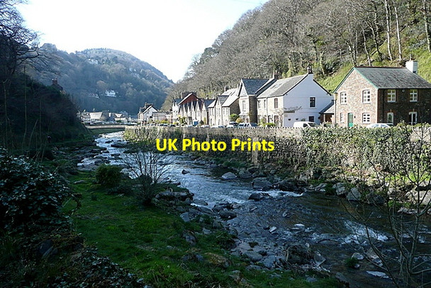 Photo 6"x4" Tors Road Lynton c2012
