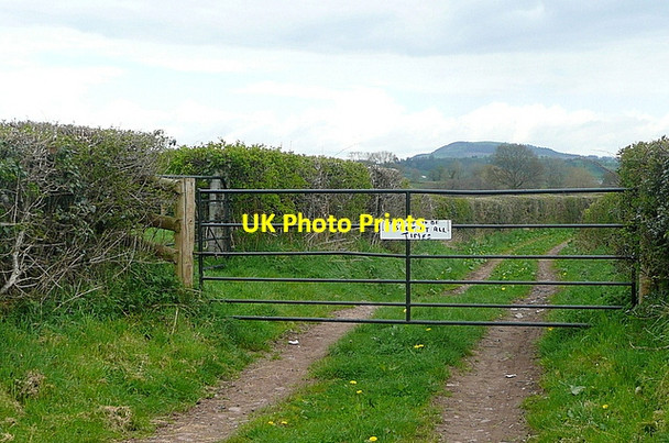 Photo 6"x4" Please keep gate shut at all times Llantilio Crossenny c2012