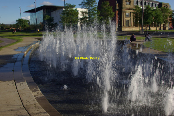 Photo 6"x4" Fountain - Victoria Square, Middlesbrough Middlesbrough c2012 P2