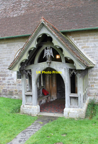 Photo 6"x4" St Michael & All Angels, Little Horsted - Porch Little Horsted c2012