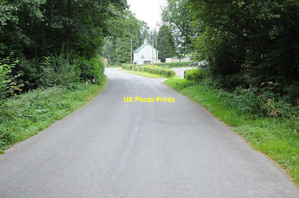 Photo 6"x4" Road to Llanyre Great Cellws c2012