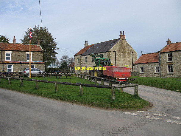 Photo 6"x4" Tractor passing through Levisham Levisham c2012