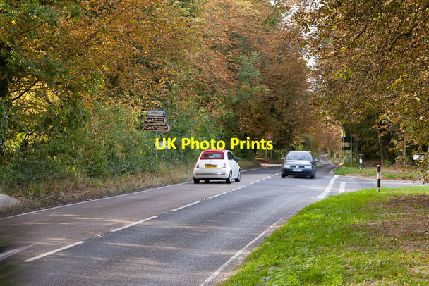 Photo 6"x4" Junction between Stockbridge and Littleton Roads Winchester c2012