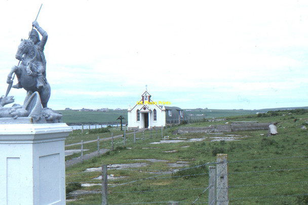 Photo 6"x4" Lamb Holm: site of Italian Prisoner-of-War camp St Mary's\/HY4701 c1995