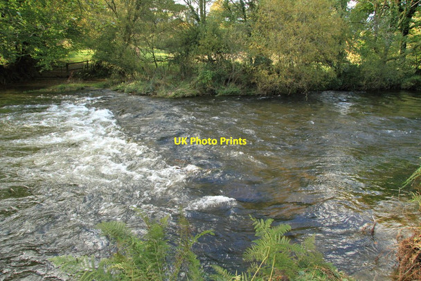 Photo 6"x4" Stepping Stones Withypool c2012