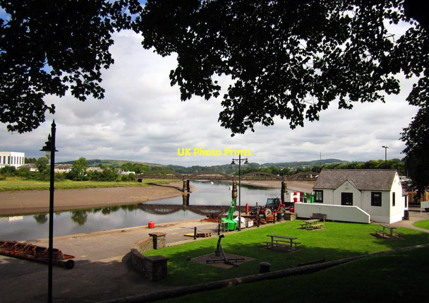 Photo 6"x4" Kirkcudbright Harbour Kirkcudbright c2012