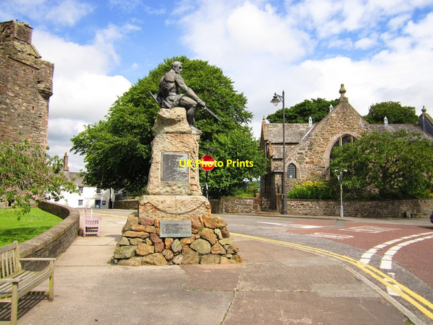 Photo 6"x4" War Memorial Kirkcudbright c2012