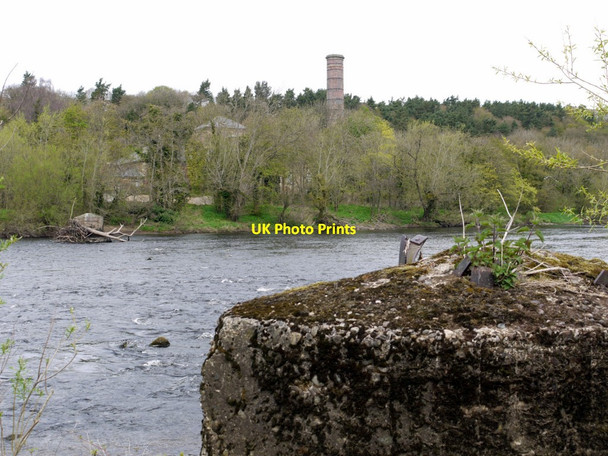 Photo 6"x4" River Tyne opposite Wylam Pumping Station Prudhoe c2013