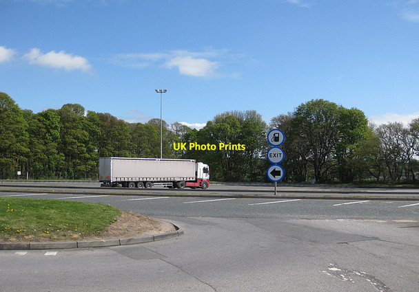 Photo 6"x4" Lonesome lorry Blyth\/SK6287 c2013