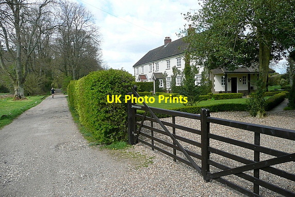 Photo 6"x4" Coates Lane Cookley Green\/SU6990 c2013