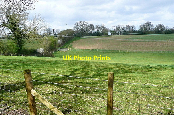 Photo 6"x4" View from the bridleway Cookley Green\/SU6990 c2013