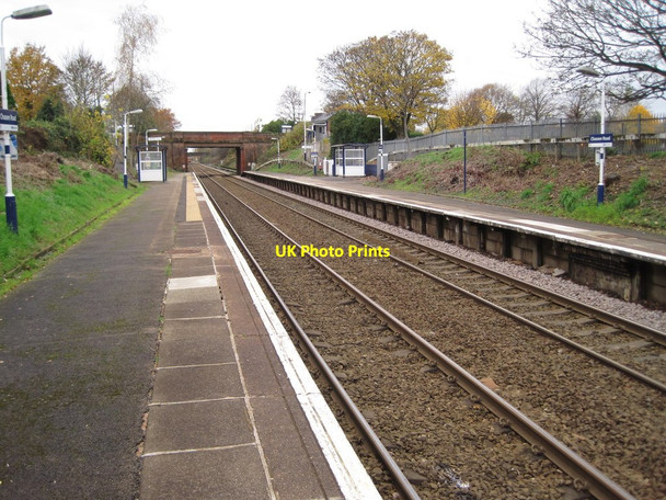 Photo 6"x4" Chassen Road railway station, Greater Manchester Urmston c2012