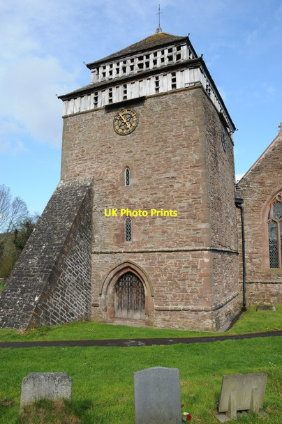 Photo 6"x4" Tower of St. Bridget's church, Skenfrith Skenfrith c2013