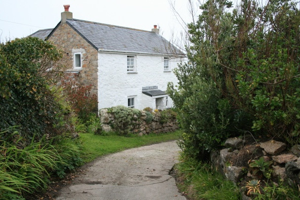 Photo 6"x4" Cottage on Old Lane Hugh Town c2008