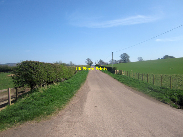 Photo 6"x4" Country road to Newtown Newtown\/NU0425 c2013