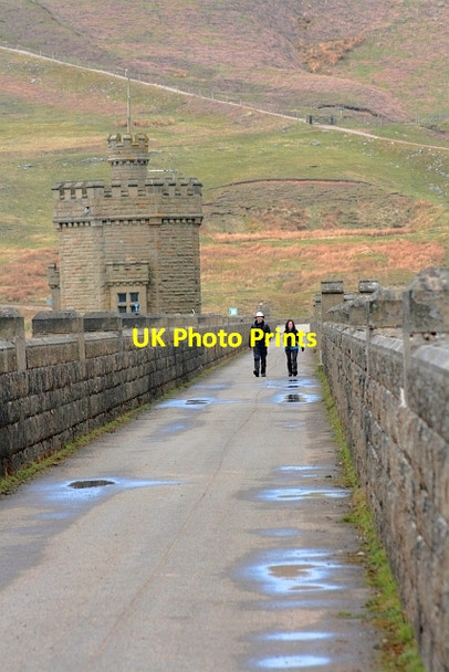 Photo 6"x4" Scar House Reservoir Dam Middlesmoor\/SE0974 c2013