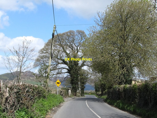 Photo 6"x4" Approaching Drumbilla Cross Roads from the south Forkhill c2013