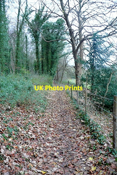 Photo 6"x4" Footpath past Battle Plantation Cleeve\/SU6081 c2012