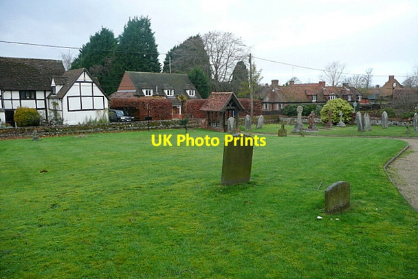 Photo 6"x4" South Stoke churchyard South Stoke\/SU5983 c2012