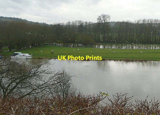 Photo 6"x4" Flooding by the Thames Cleeve\/SU6081 c2012