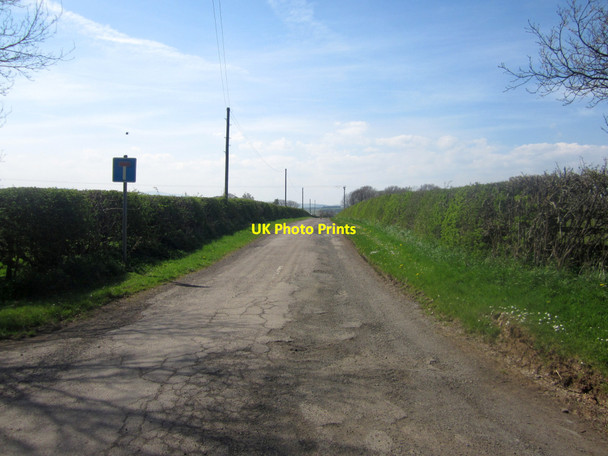 Photo 6"x4" Farm lane to Chillingham Barns Chillingham c2013