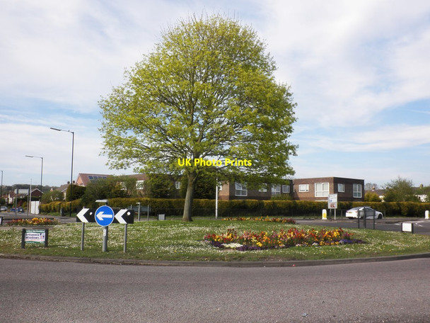 Photo 6"x4" Roundabout on Kenn Road, Clevedon Clevedon c2013