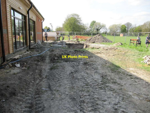 Photo 6"x4" Looking towards the hole Cholsey c2013