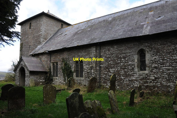 Photo 6"x4" St David's Church, Garthbrengy Garthbrengy c2013