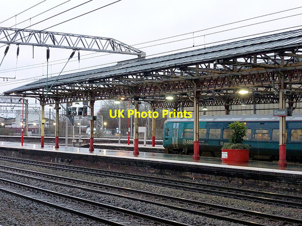 Photo 6"x4" An Arriva Wales train at Crewe Crewe c2013