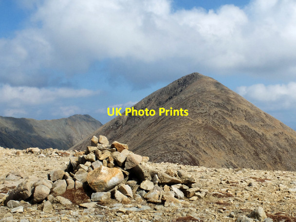 Photo 6"x4" Cairn on Beinn Dearg Sconser c2013