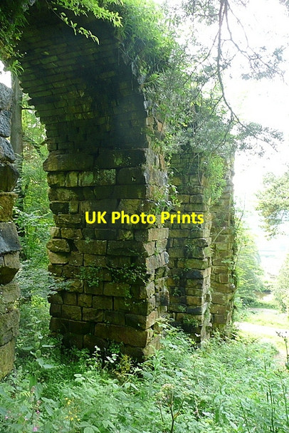 Photo 6"x4" The aqueduct from underneath Edensor c2012