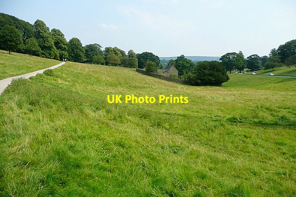 Photo 6"x4" On the path to Chatsworth Edensor c2012