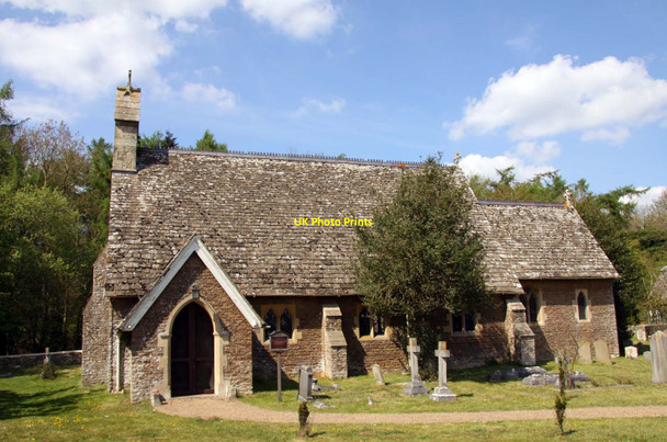 Photo 6"x4" St Lawrence church in Tubney Tubney c2013
