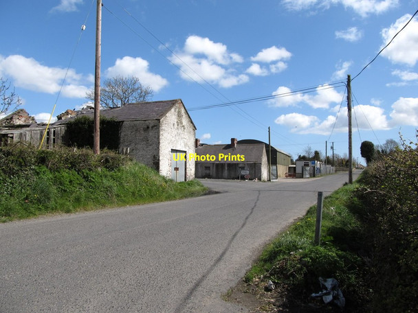 Photo 6"x4" The staggered cross roads at Drumbilla Forkhill c2013