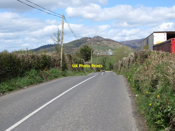 Photo 6"x4" The Forkhill Road north of Drumbilla cross roads Forkhill c2013