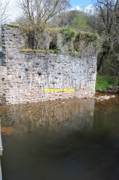 Photo 6"x4" Former railway bridge parapet Trallong c2013