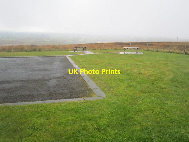 Photo 6"x4" Picnic place, Pigeon Top Drumquin c2012