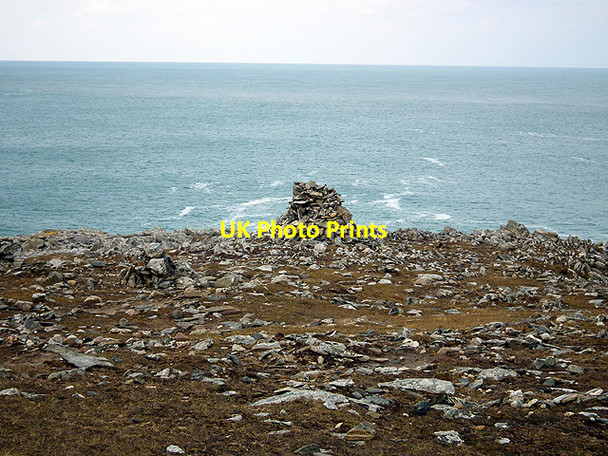 Photo 6"x4" Cairn on the coast of the Butt of Lewis E\u00f2ropaidh c2013